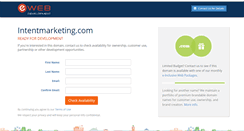Desktop Screenshot of intentmarketing.com